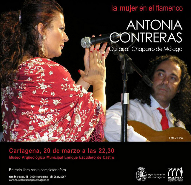 <span style='color:#780948'>ARCHIVED</span> - 21st Flamenco recital, Cartagena archaeological museum