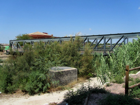 San Antonio Mill and iron bridge, Guardamar del Segura