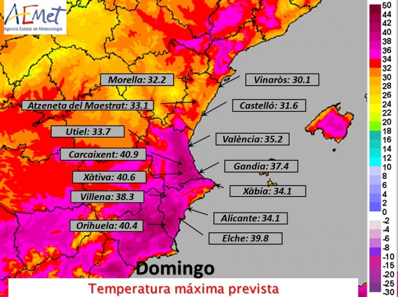 ! Spanish News Today archived Temperatures Set To Soar Above