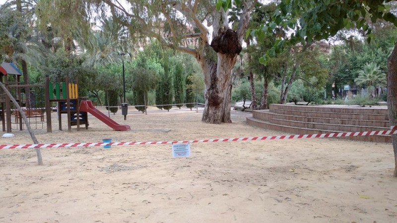 <span style='color:#780948'>ARCHIVED</span> - Murcia City Council closes parks over fears of falling tree branches