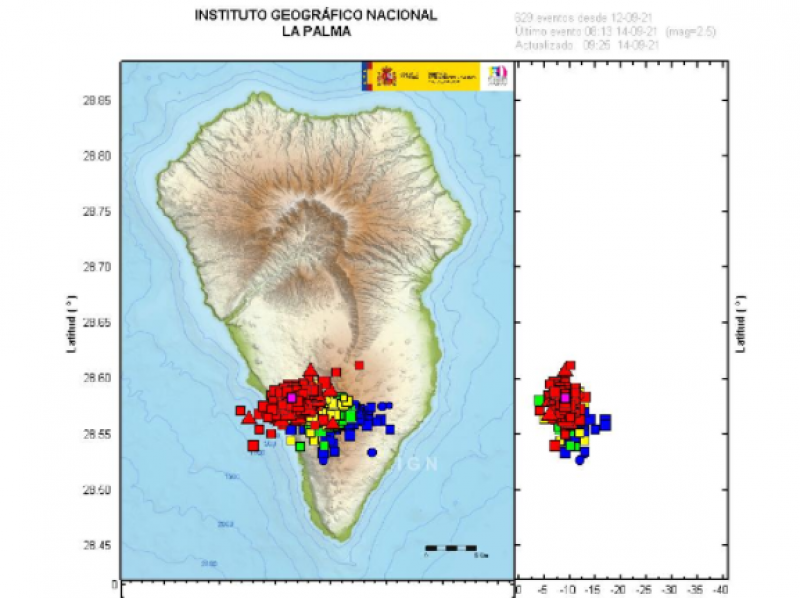 la palma canary islands earthquakes