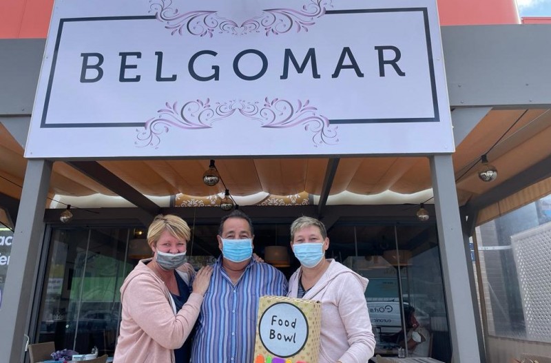 <span style='color:#780948'>ARCHIVED</span> - Alfaz del Pi Belgian restaurant makes generous charity donation