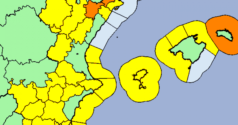 <span style='color:#780948'>ARCHIVED</span> - Yellow warning for winds and coastal phenomena in Alicante